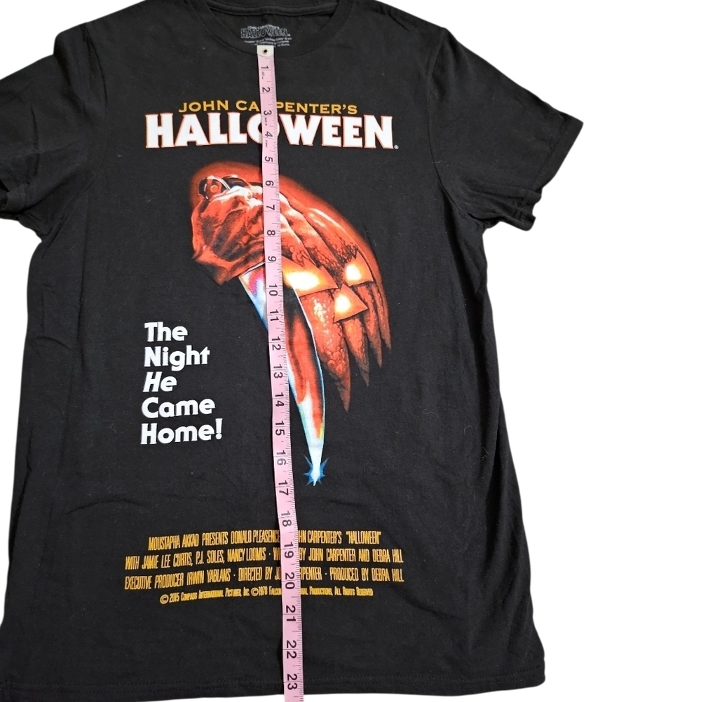 John Carpenter's Halloween Movie Poster Black T-Shirt - Picture 5 of 7